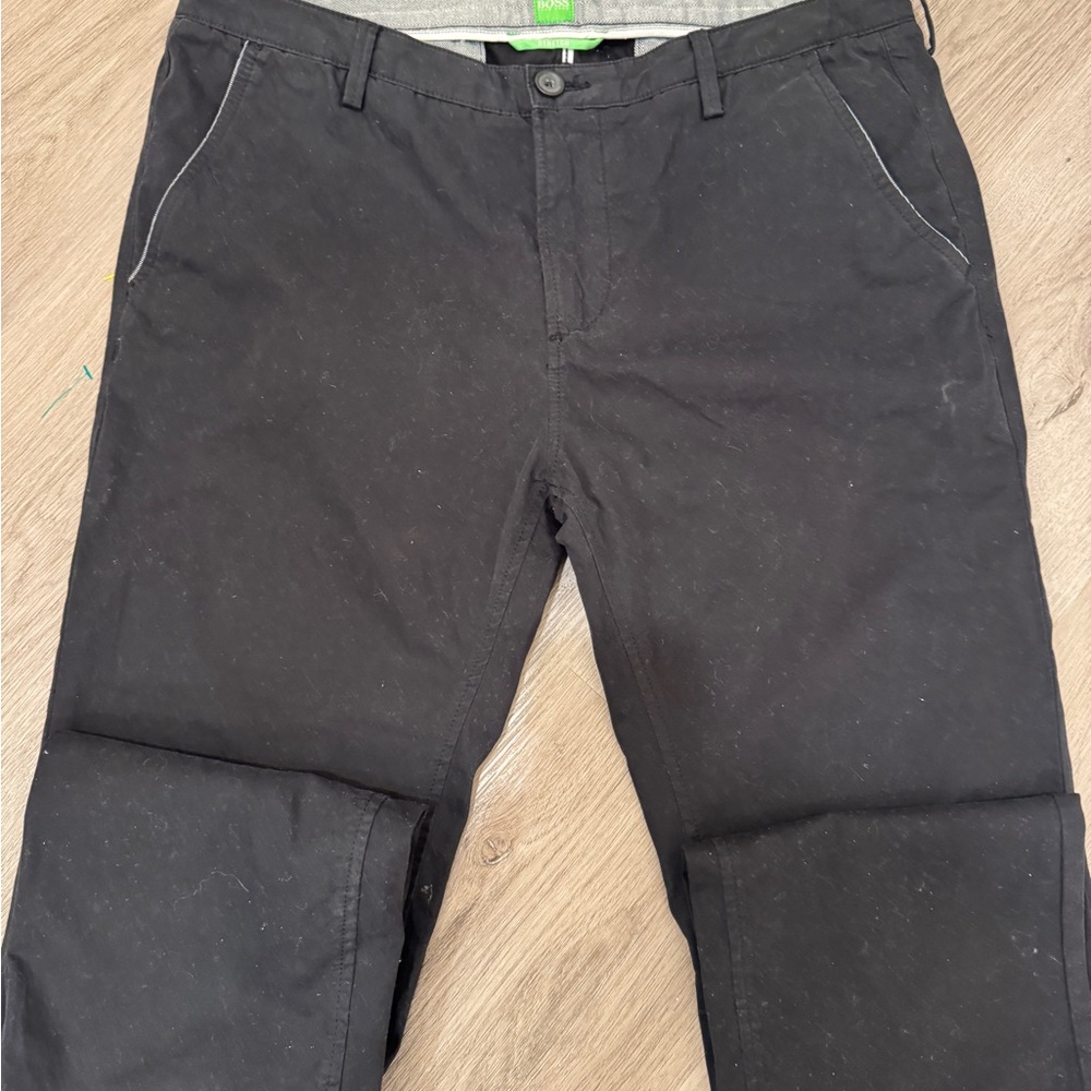 Boss Black Slim-Fit Stretch Chinos for Men